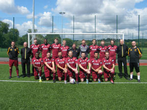 Keynsham Town Team Photo 2015/16 - Away Kit